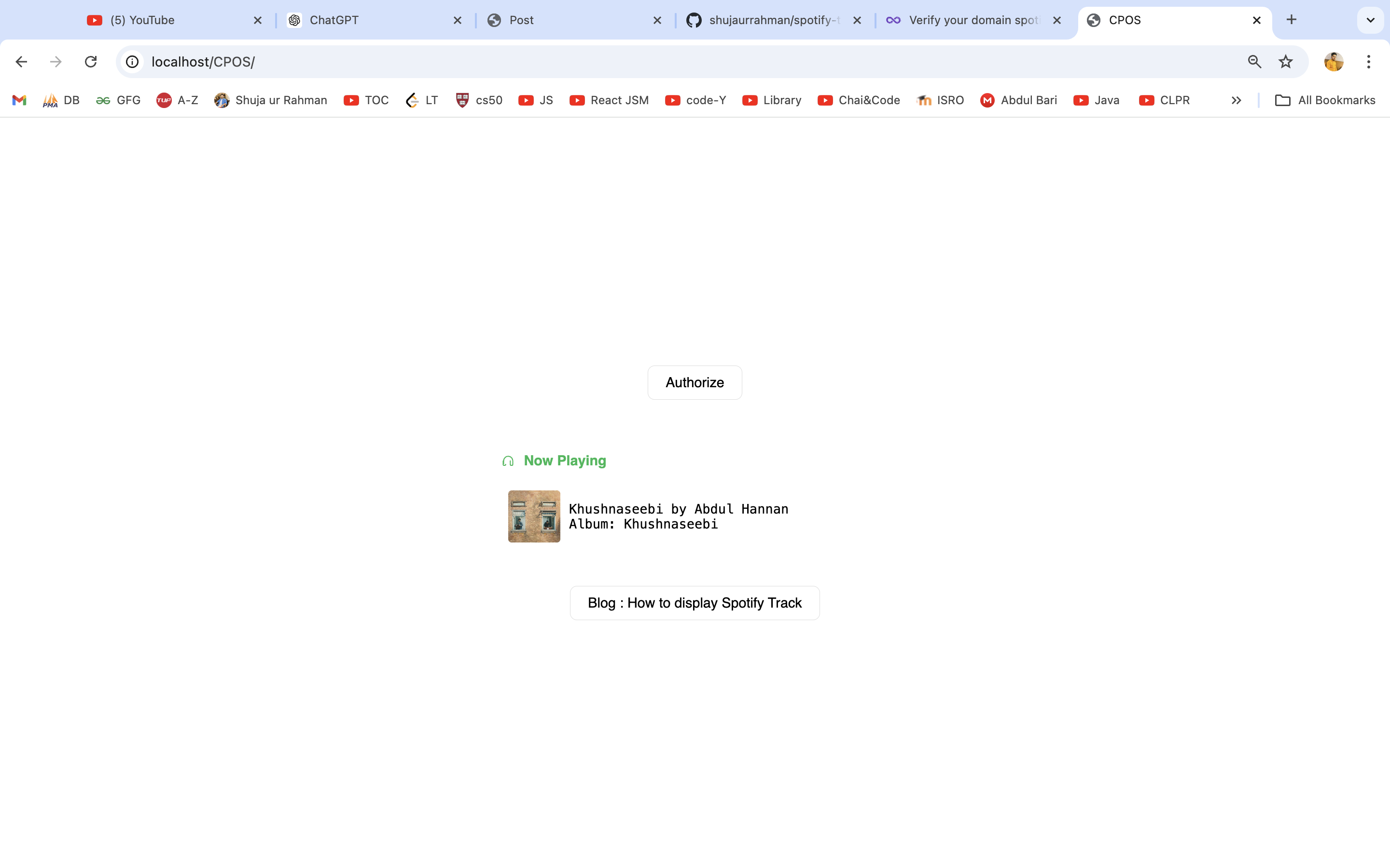 Spotify Integration